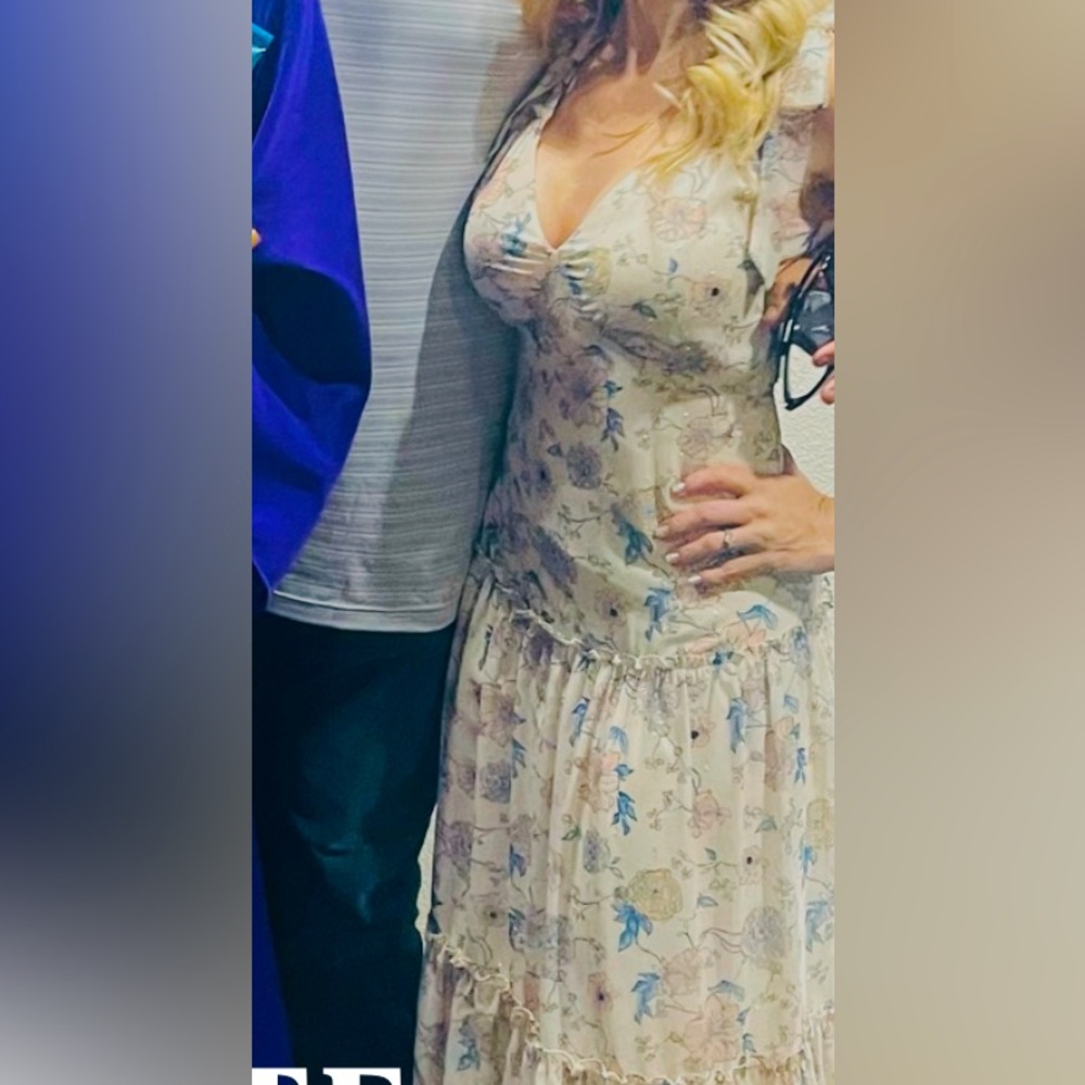 Floral maxi dress